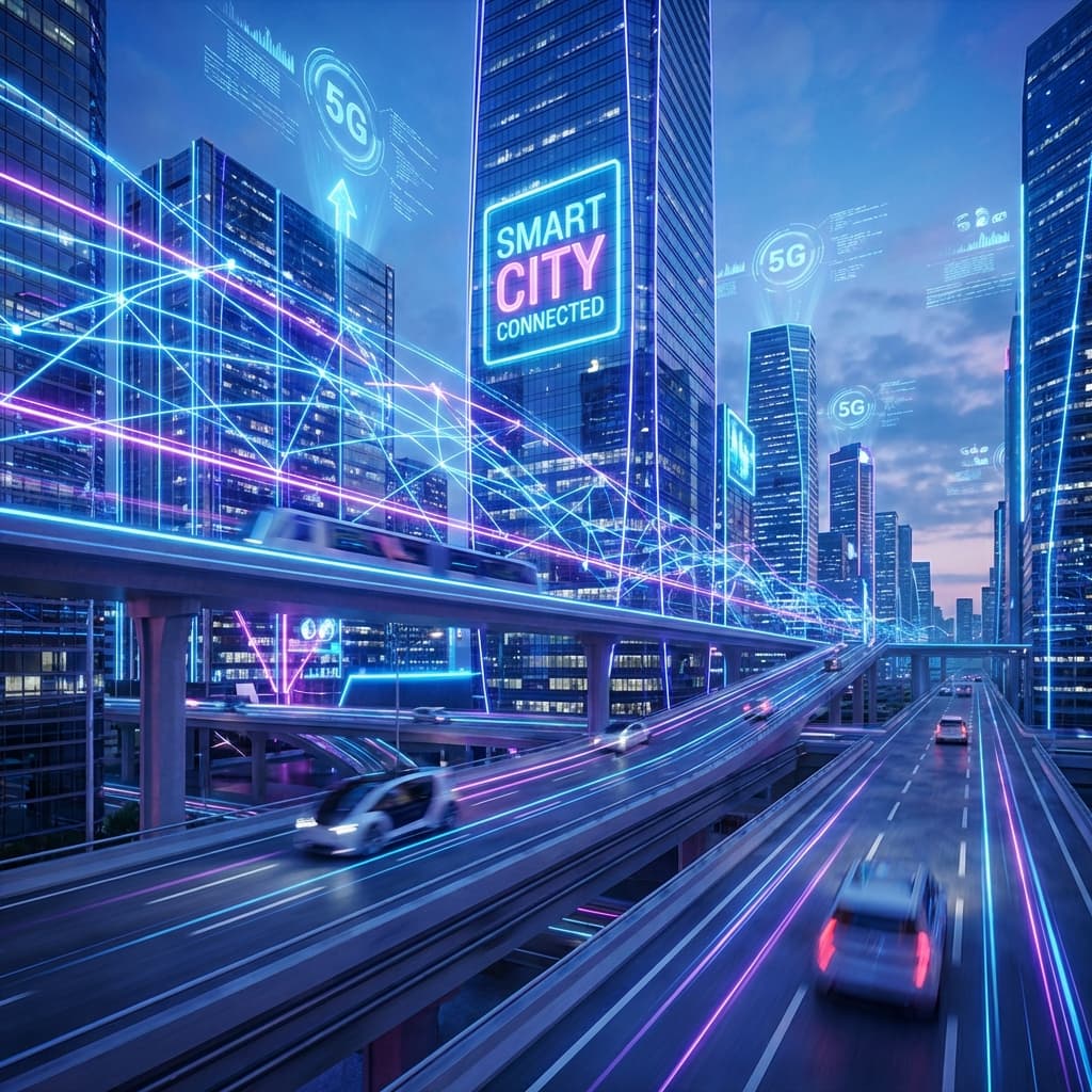 5G Technology and Smart Cities: Building the Nervous System of Tomorrow